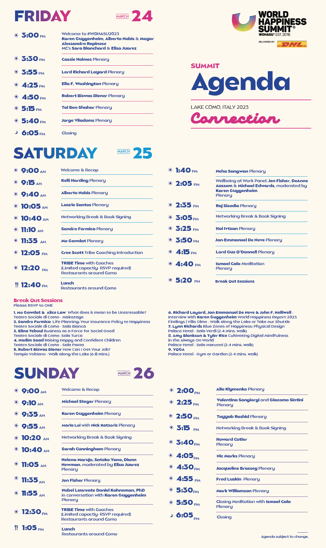 SINGLE PAGE WOHASU 2023 AGENDA