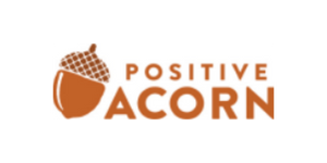 positive acorn logo