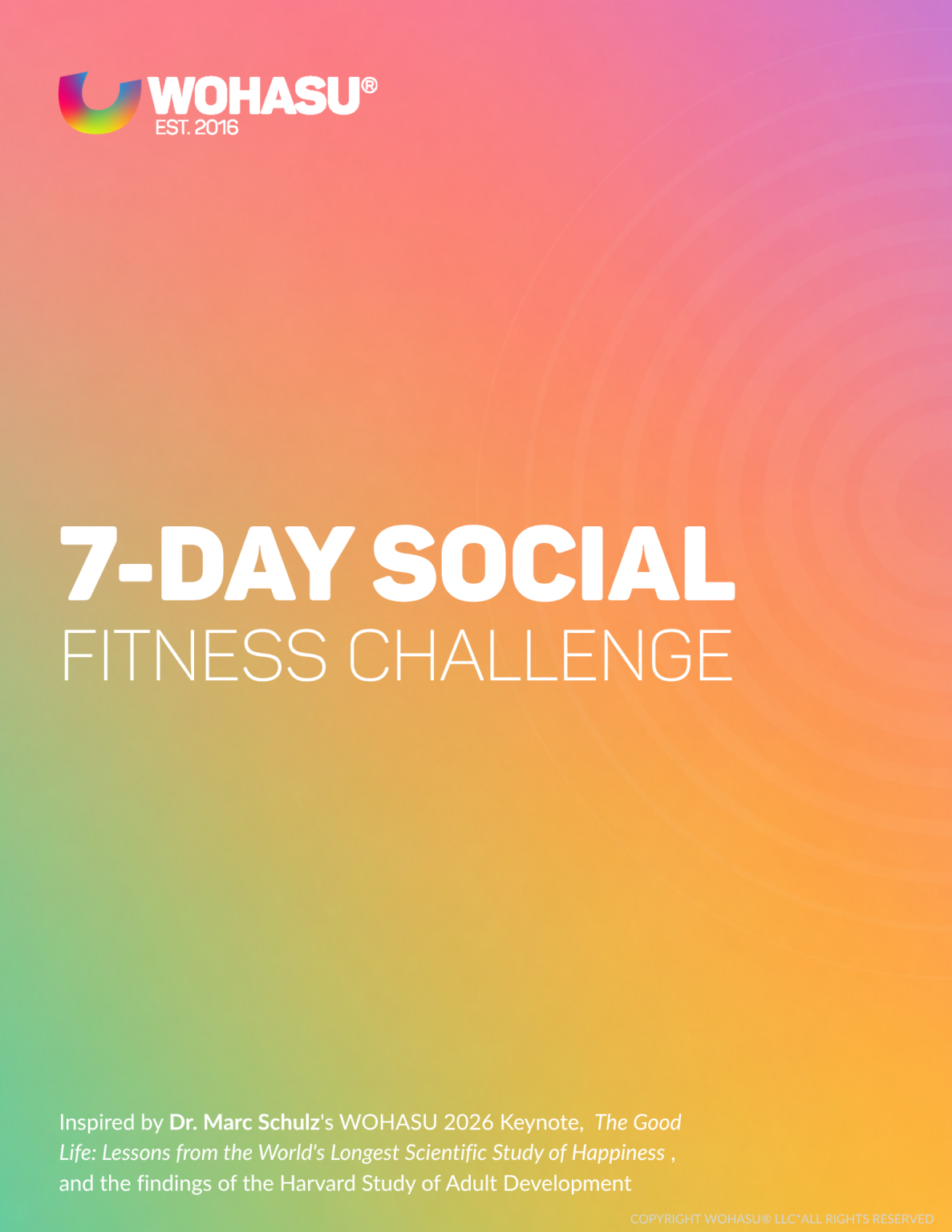 WOHASU 7-Day Social Fitness Challenge
